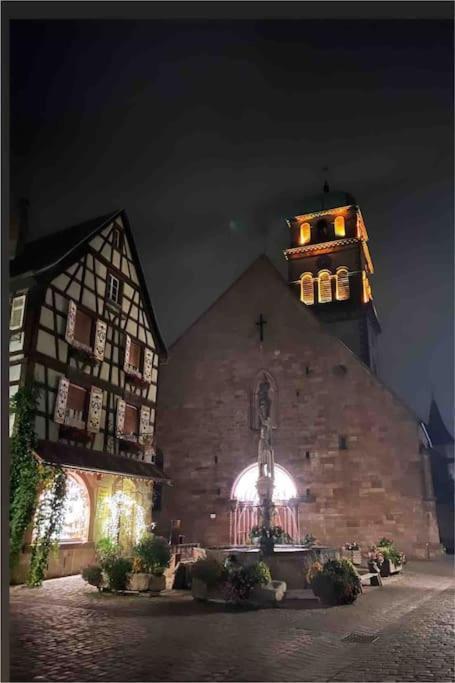 La Jolie Maison Bleue, Au Coeur De L'Alsace ケゼルスベール エクステリア 写真