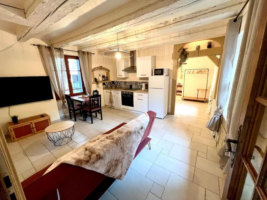 La Jolie Maison Bleue, Au Coeur De L'Alsace ケゼルスベール エクステリア 写真